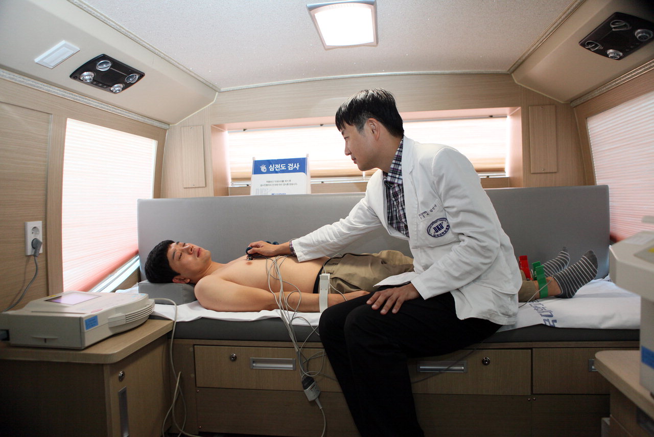 단국대병원 직업환경의학과에서 진료가 이뤄지고 있다. / 단국대병원