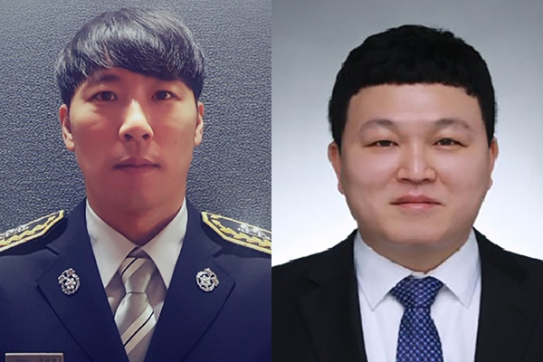 서부소방서 김국일 소방장·이남진 구급대원