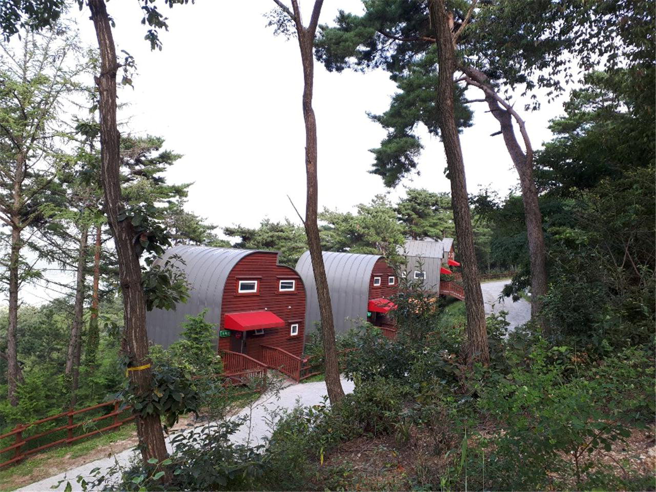봉수산 자연휴양림 숲속의 집
