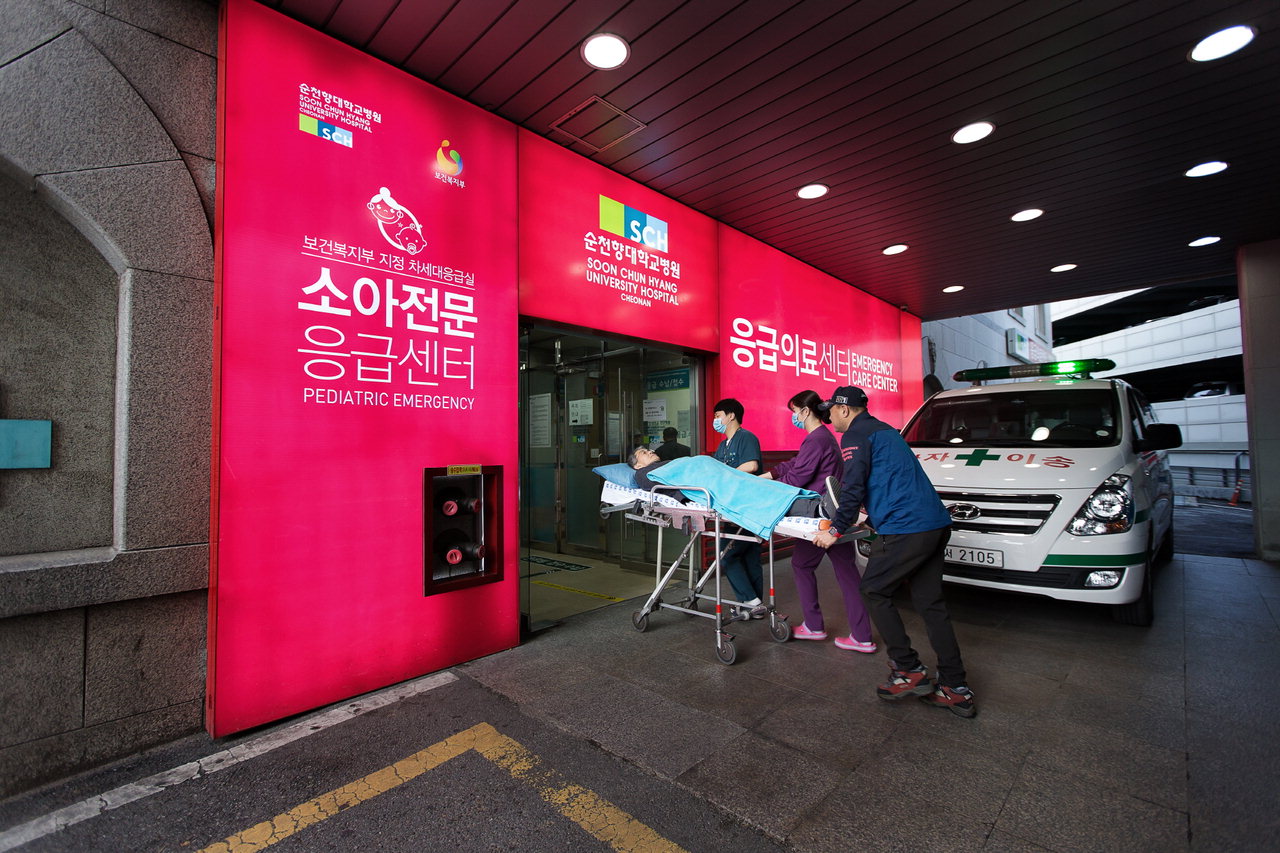 순천향대천안병원 응급의료센터가 설 연휴에도 24시간 운영된다. / 순천향대천안병원 제공