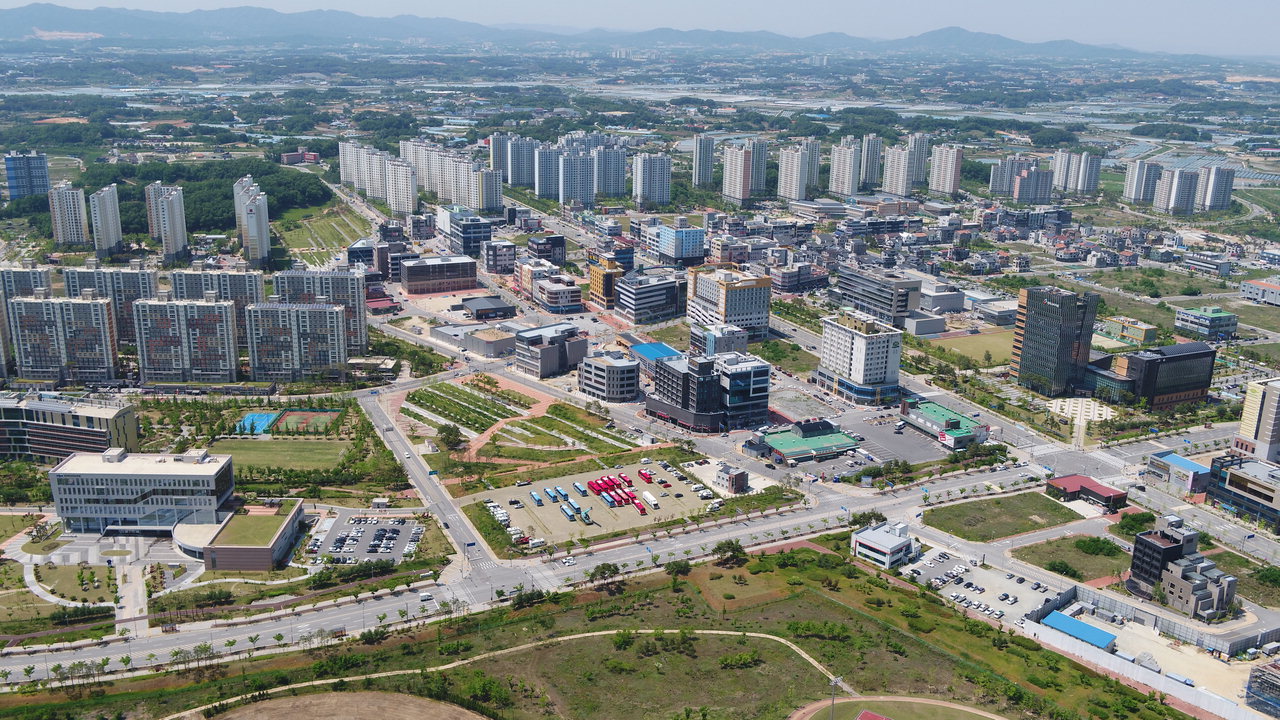충북혁신도시 전경