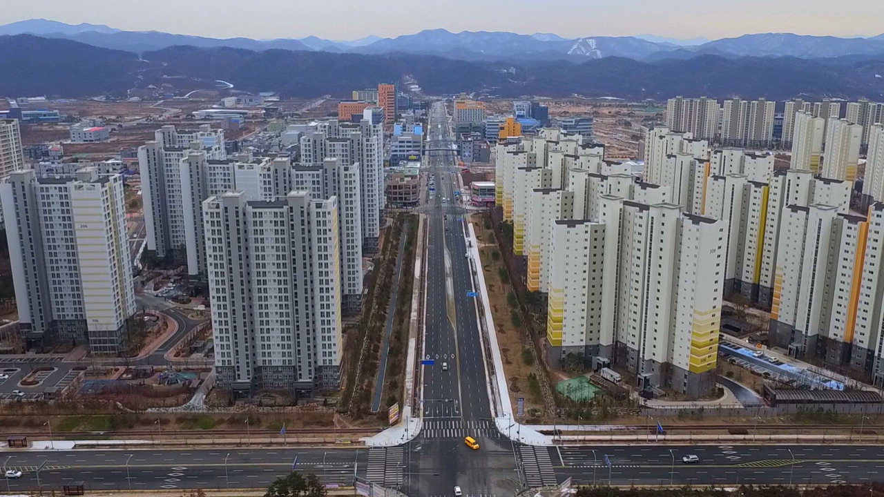 충북혁신도시 전경