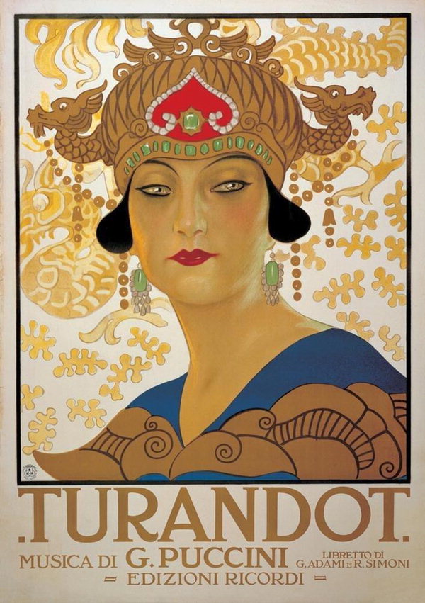 쿠툴룬을 그린 뮤지컬 ‘투란도트’ 포스터