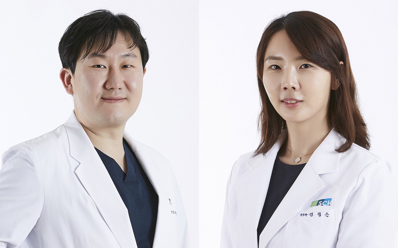(왼쪽부터)순천향대천안병원 오재상, 김정은 교수. / 순천향대천안병원 제공