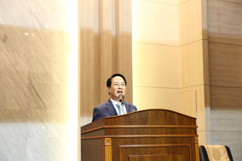 이청룡 대전지방국세청장이 지난 4일 청사 컨벤션홀에서 취임식을 가졌다.