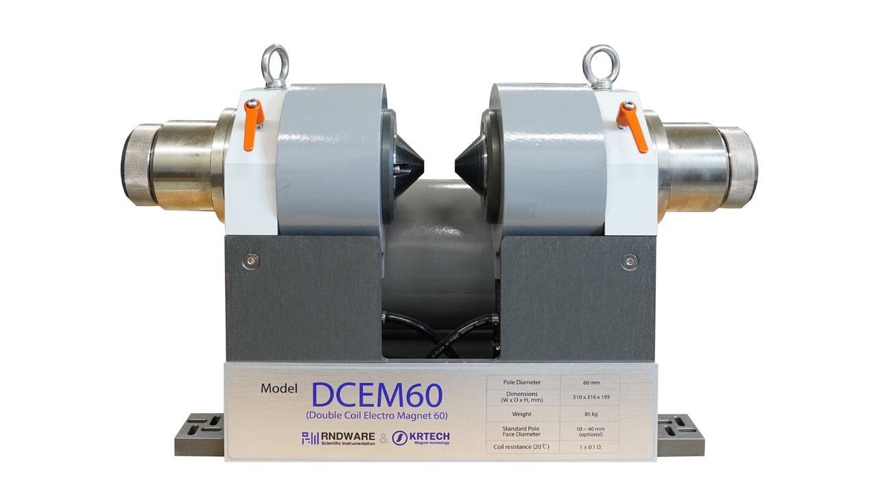 국산 전자석 기반 물성측정장비 상용화 제품(DCEM60모델)