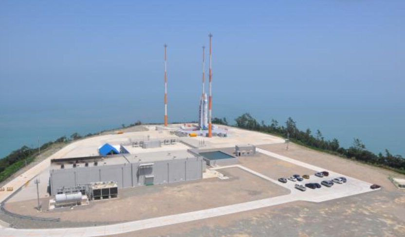 전남 고흥에 있는 한국형 발사체 발사대 시스템. / 출처: 연구시설·장비종합포털 'ZEUS'