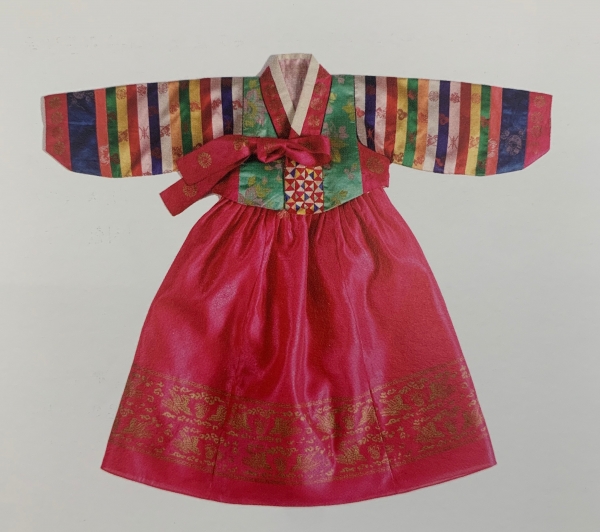 색동저고리 1950년대, 치마 한국색동박물관 제작 2020년