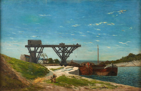 폴 고갱, 무제(Untitled), 1875, 114.5×157.5cm