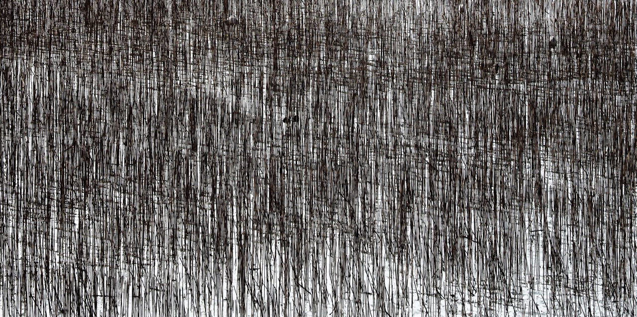 심재분 작 초췌한 고뇌의 형상3 프린트 & 화인아트 벨벳, 100×200cm, 2021