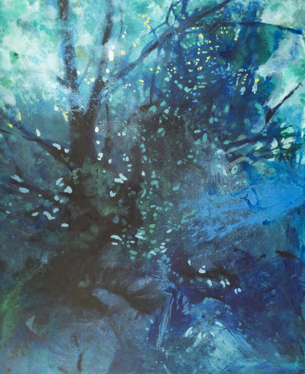 김성미 나르시스의 숲 2020-10_캔버스 위에 혼합재료_130.3×162.2cm_2020