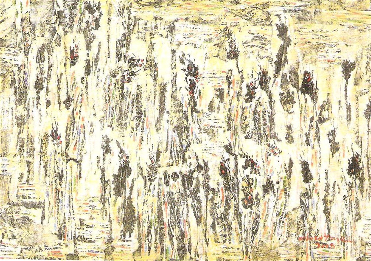 박영대, 보리-생명(生命), 62×93cm, 한지, 먹, 담채, 1997
