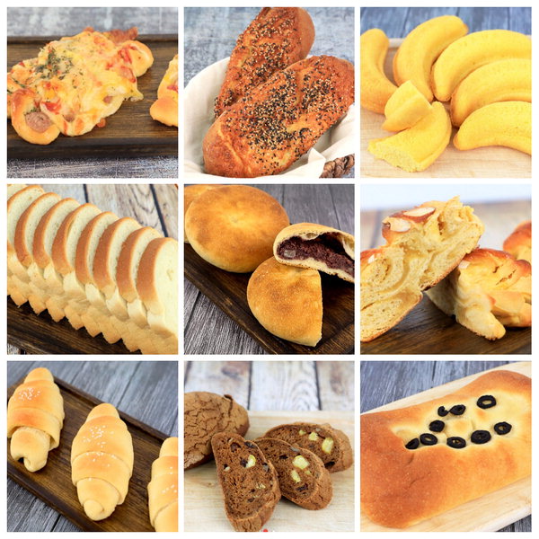제과제빵 프랜차이즈를 못지않은 진천 이월면 '미잠미과'의 다양한 빵들.