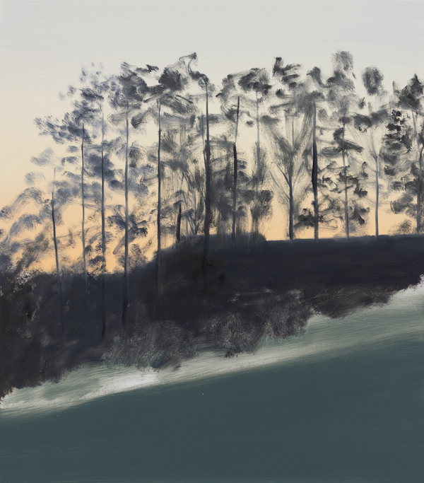 김대유, 지는 순간,104x91cm, oil on canvas, 2021