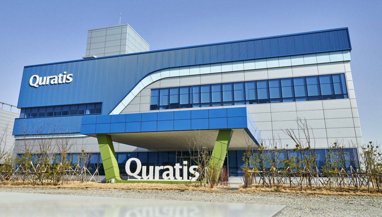 큐라티스는 지난 2020년 8월 충북 오송에  1만9천932㎡ 규모 바이오플랜트를 완공했다./큐라티스