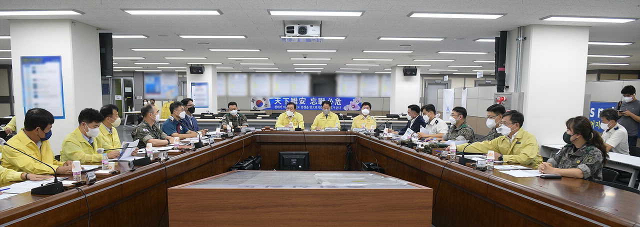 세종시, 민·관·군·경, 2022년 3분기 통합방위회의 개최