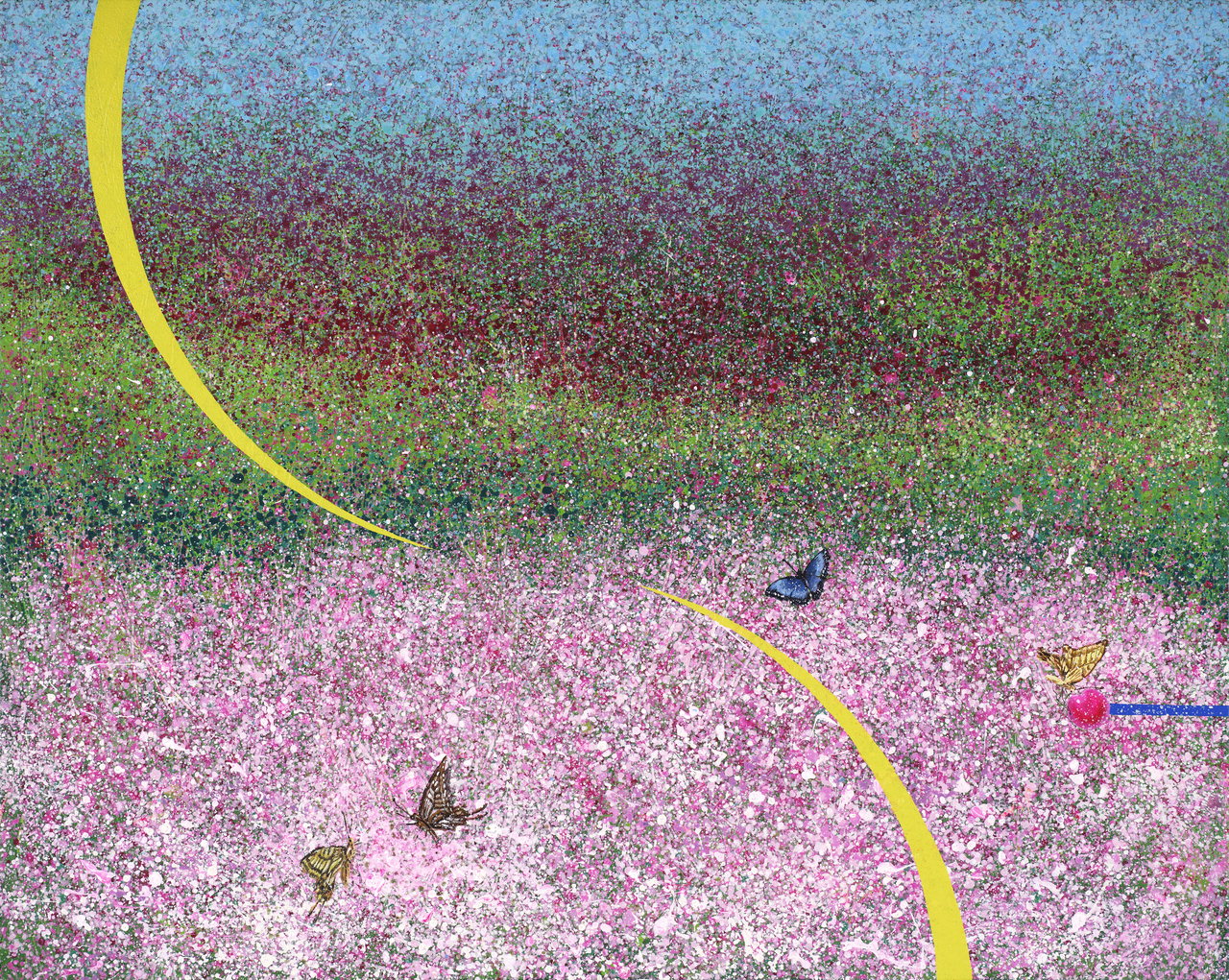 김경애 作 'Sweet Spring'_91.5x72.3cm_Acrylic on canvas pane_2022