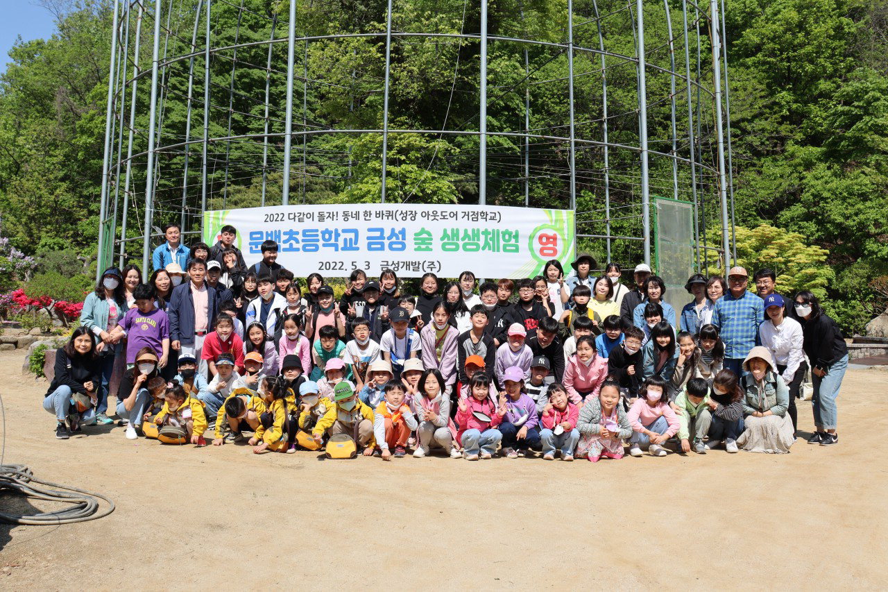 진천 문백초등학교 학생들의 다양한 핵심역량 함양 교육활동