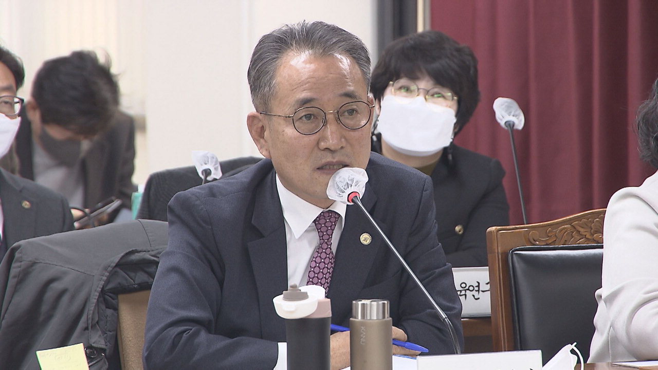 김상열 단재교육연수원장이 발언하고 있다.