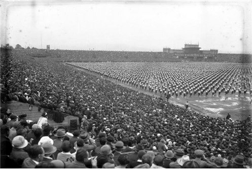 1932년 프라하 소콜운동대회(사진: Bundesarchiv)