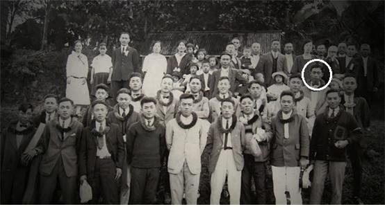 1924년 하와이 원정경기에 참가한 조선야구팀(원안 허 성)