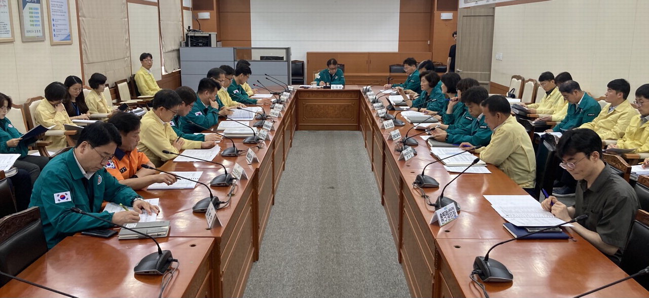 23일 충북도청 소회의실에서 열린 '안전충북2030 프로젝트' 추진계획 보고회 /중부매일DB 