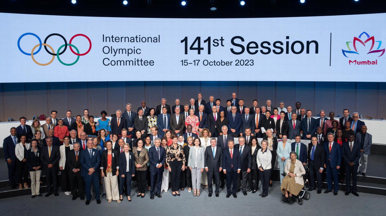 지난 9월 개최된 제141차 IOC총회에 참석한 IOC위원들 /IOC홈페이지