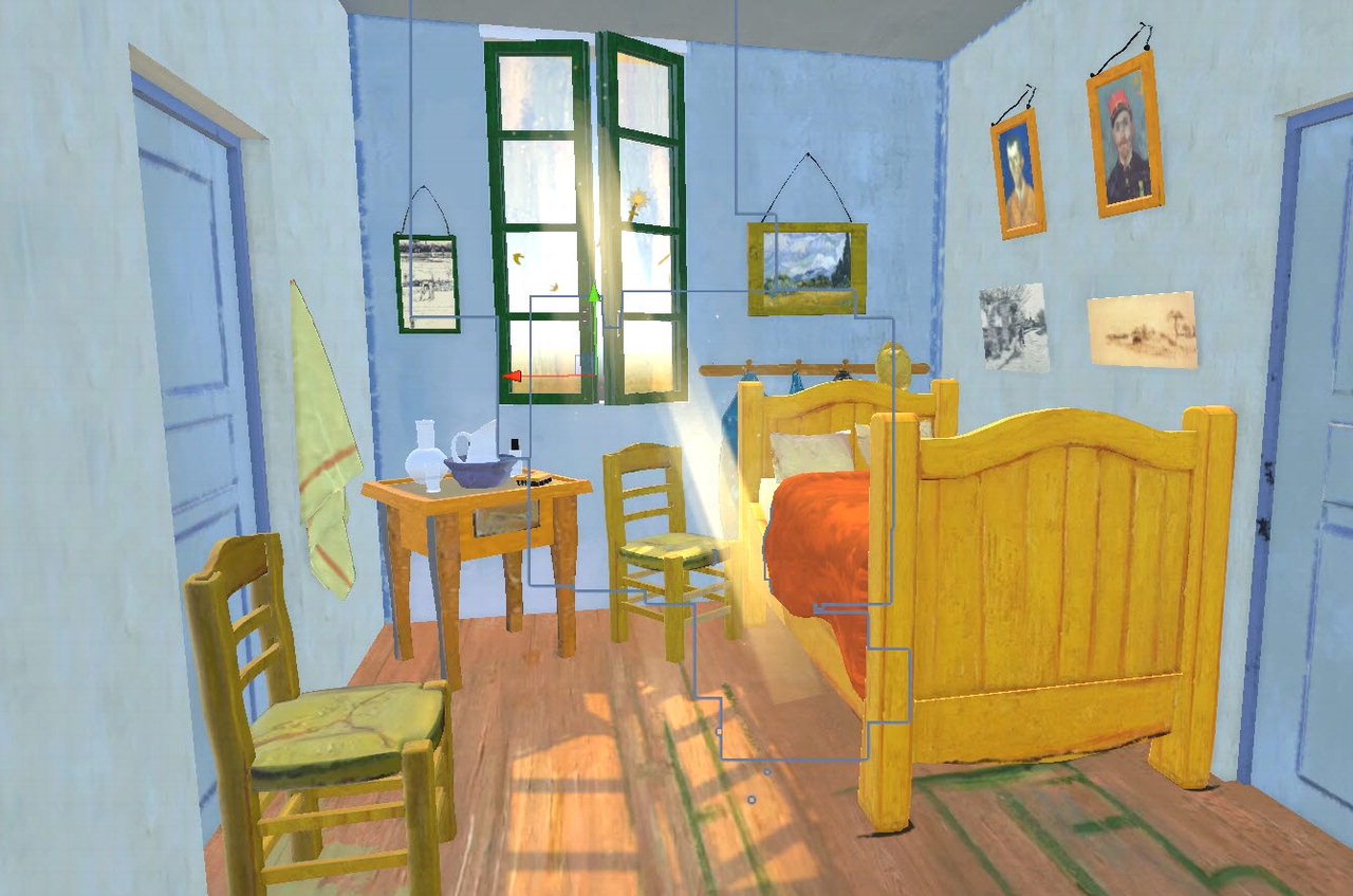 아트앤메타는 XR기반 예술게임과 애니메이션을 개발해 공급하고 있다. 사진은 예술게임이 진행되는 모습./아트앤메타