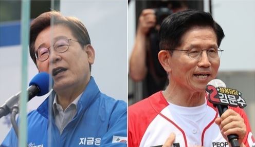 6·3 대선 임박… 1·2당 후보들 상대 후보 '직격탄'