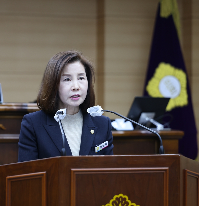 ▲ 부여군의회 민병희 의원 5분 발언