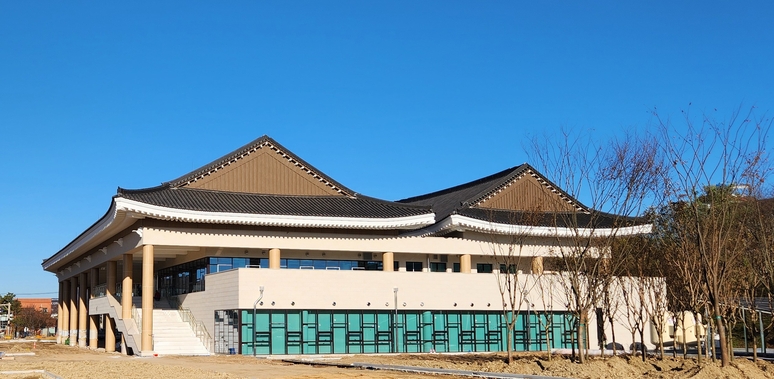 ▲ 백제문화전당 전경 사진.